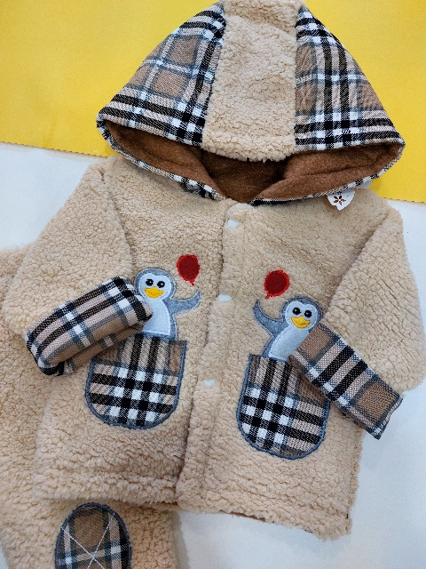 کاپشن شلواری تدی