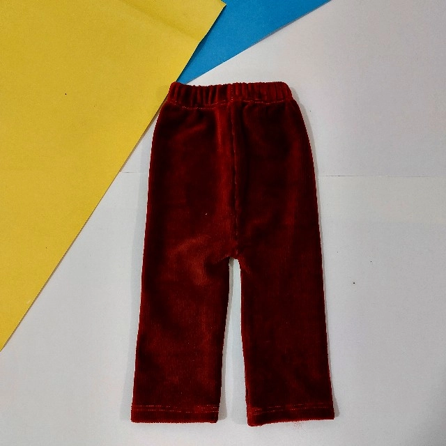 شلوار مخمل بچگانه