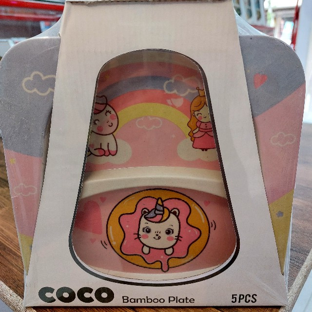 بشقاب کودک بامبو