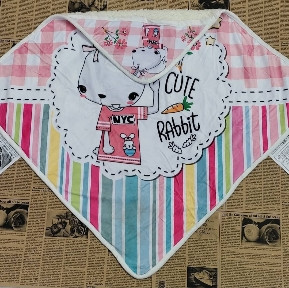 پتو مخمل کلاهدار