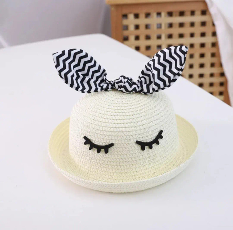 کلاه حصیری فانتزی