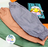 شلوارک کتان نخی بچگانه