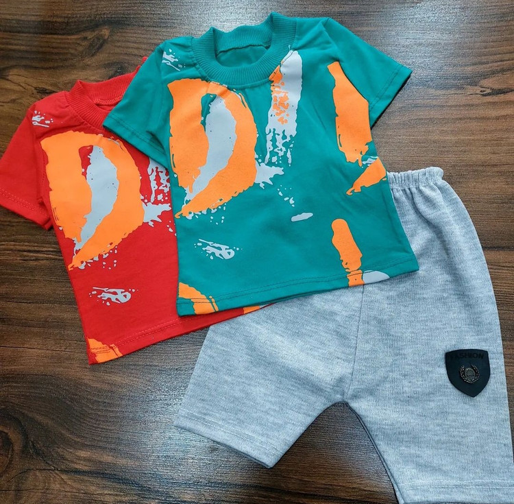 بلوز شورت راحتی بچگانه