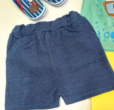 بلوز شورت نخی بچگانه