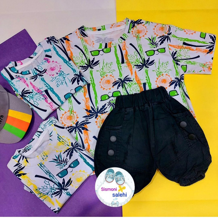 کراپ شلوارک بچگانه