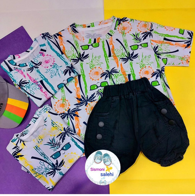 کراپ شلوارک بچگانه