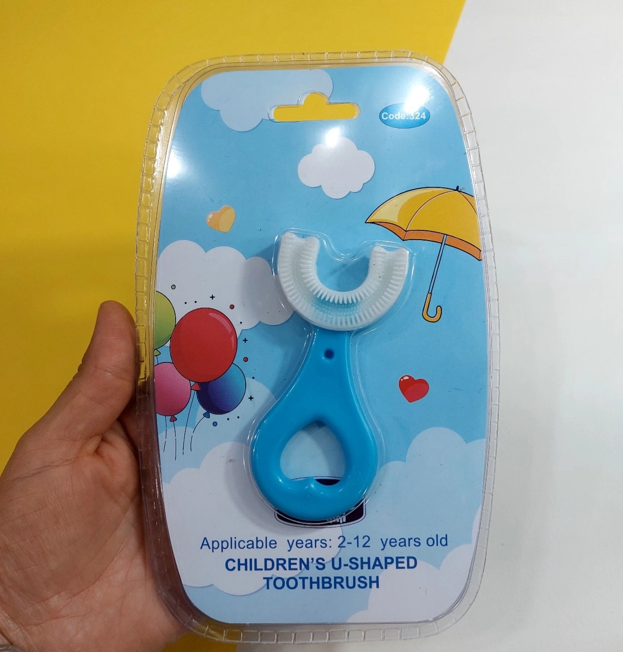 مسواک یو شکل کودک