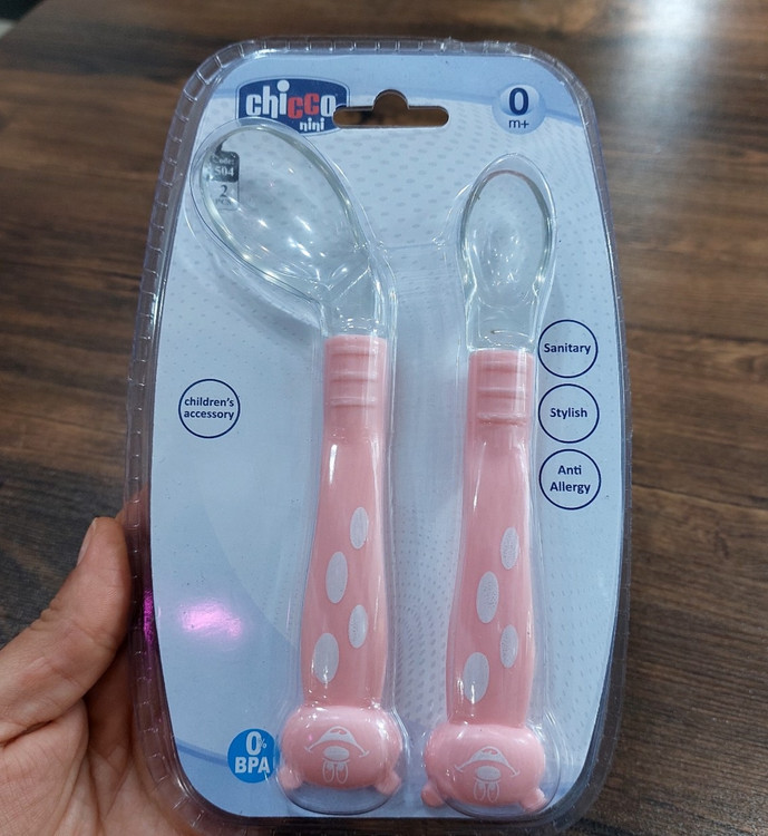 قاشق سیلیکونی کودک