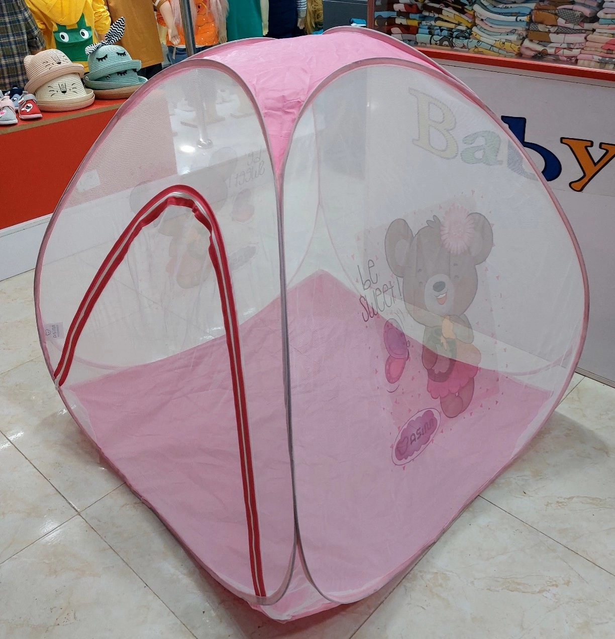 پشه بند کلبه ای کودک