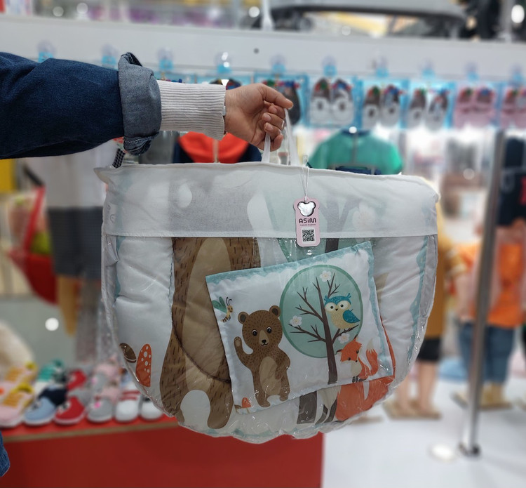 پشه بند توری بالش دار