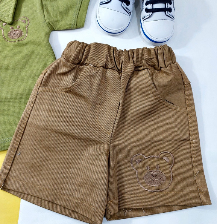 بلوز شورت نخی بچگانه