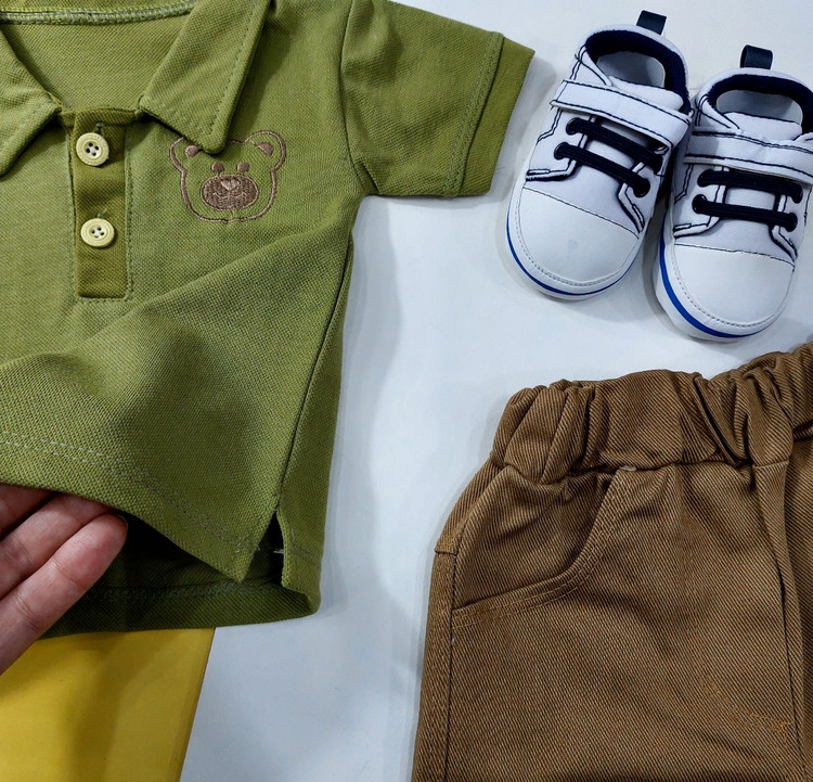 بلوز شورت نخ پنبه بچگانه