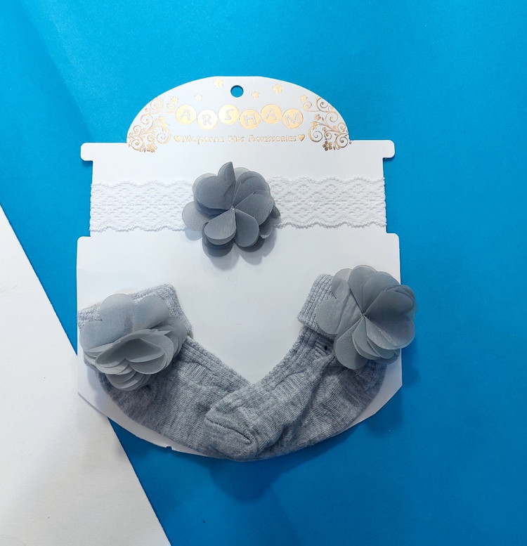 هد سر و جوراب بچگانه