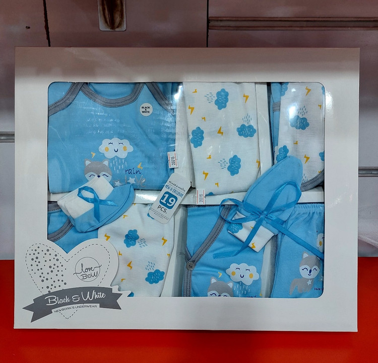 ست ۱۹ تیکه بیمارستانی نوزاد