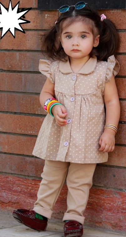 سارافون شلوار دخترانه