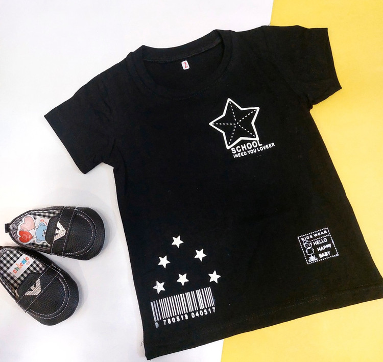 تیشرت مشکی بچگانه