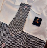 سرهمی با کلاه نوزاد