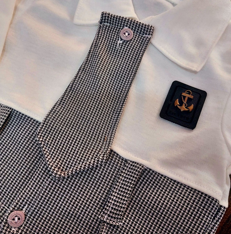 سرهمی با کلاه نوزاد