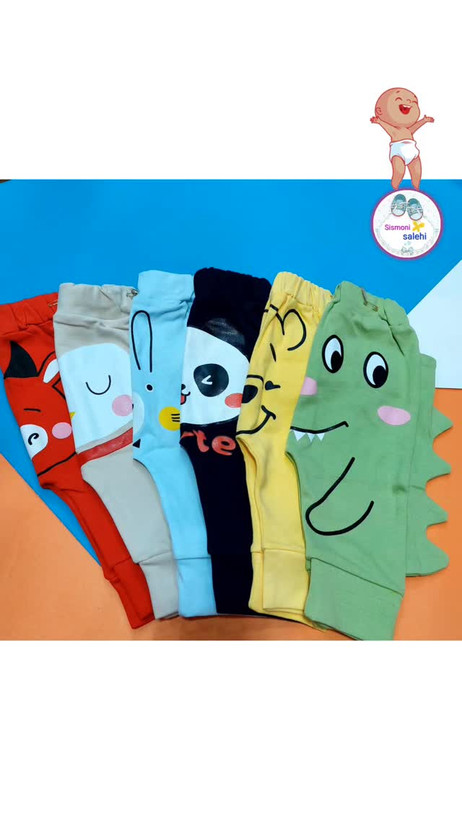 خرید شلوار نخ پنبه عروسکی بچگانه با قیمت مناسب