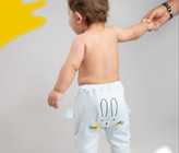 شلوار اسلش نخ پنبه بچگانه