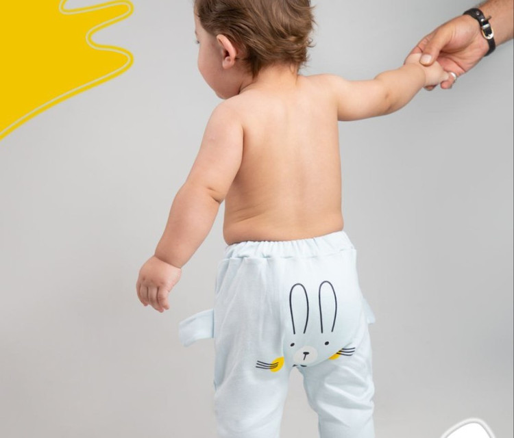 شلوار اسلش نخ پنبه بچگانه