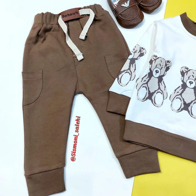 بلوز شلوار پنبه بچگانه