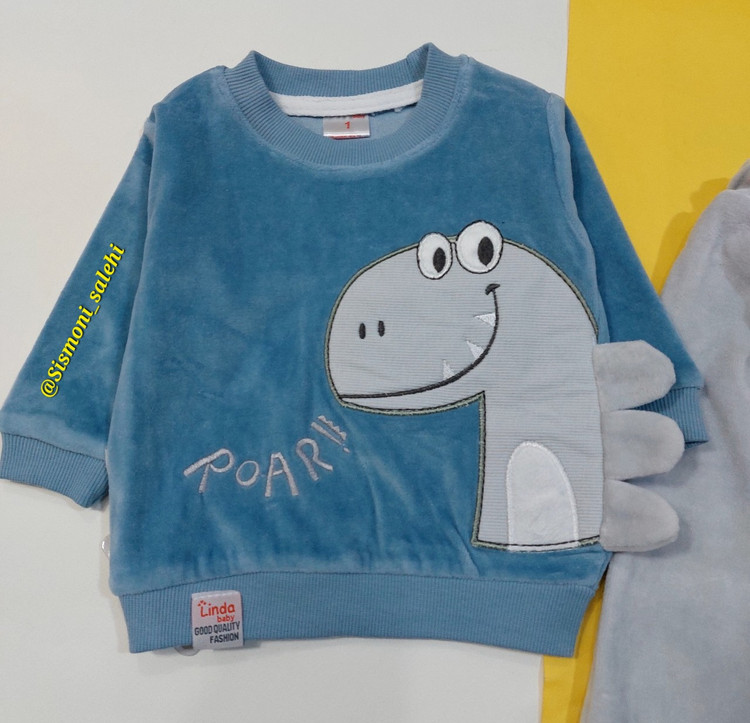 بلوز مخمل بچگانه