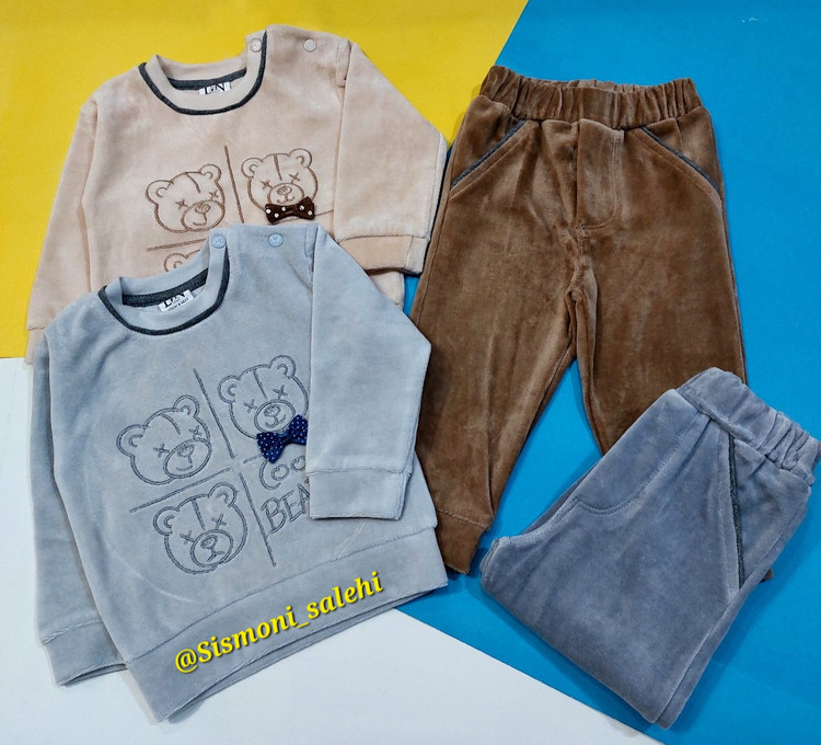 ست مخمل بچگانه