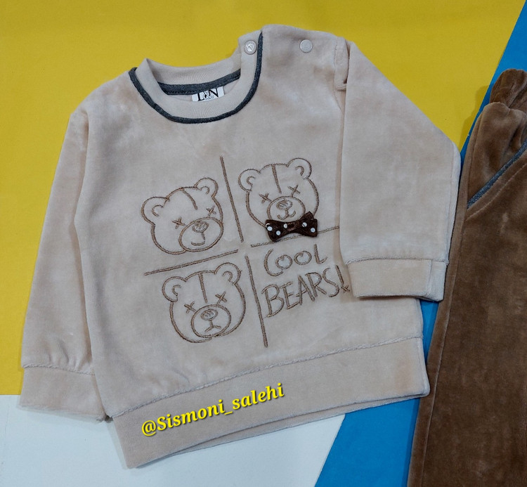 بلوز مخمل بچگانه