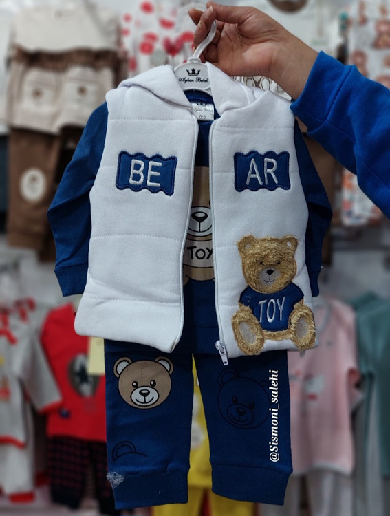 پافر زمستانه بچگانه