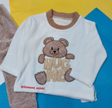 بلوز شلوار مخمل بچگانه