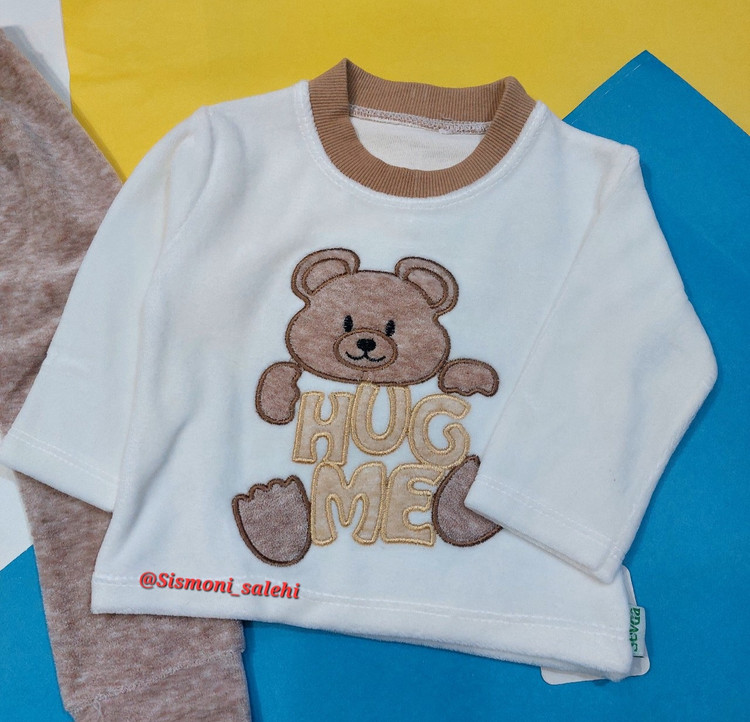 بلوز شلوار مخمل بچگانه