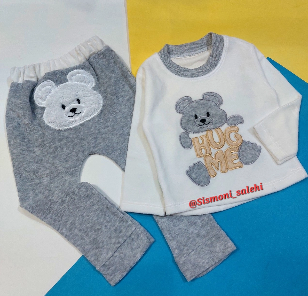 بلوز شلوار مخمل بچگانه