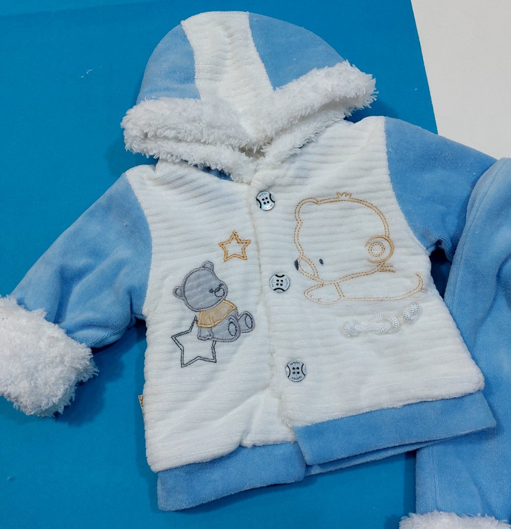 کاپشن مخمل بچگانه