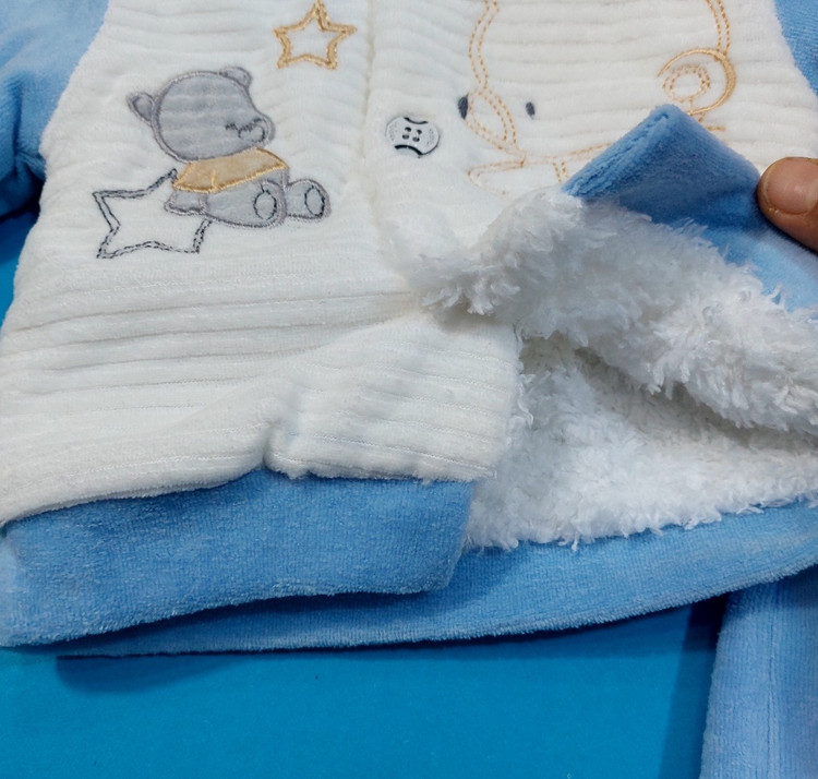 کاپشن شلوار مخمل بچگانه