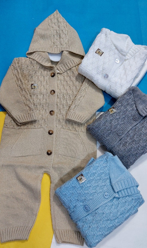 خرید سرهمی بافت کلاهدار نوزادی ارزانتر از همه جا