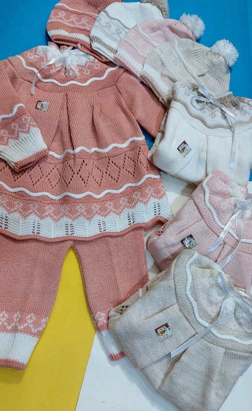 3 تیکه بافت دخترانه