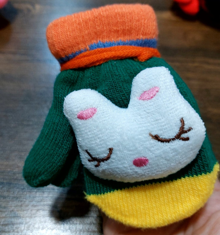 دستکش پنجه هلالی بچگانه