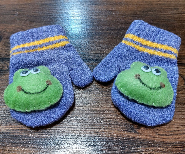 دستکش بافت فانتزی بچگانه