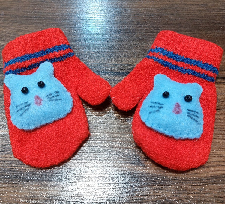 دستکش بافت بچگانه