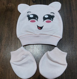 ست کلاه و دستکش نوزاد