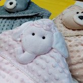 پتو مخمل حبابی کلاهدار