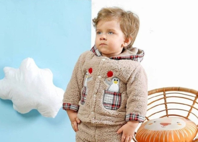 کاپشن تدی بچگانه