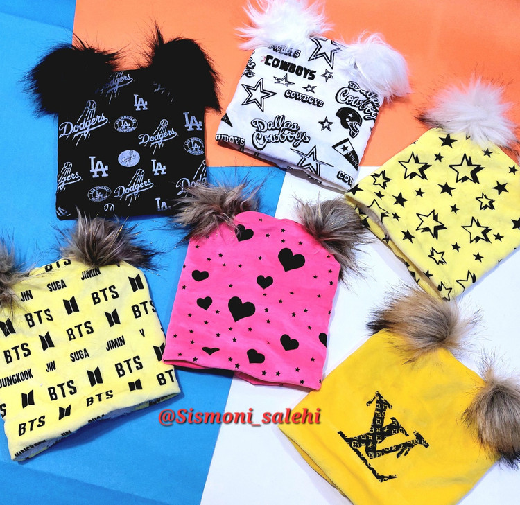 کلاه مخمل بچگانه