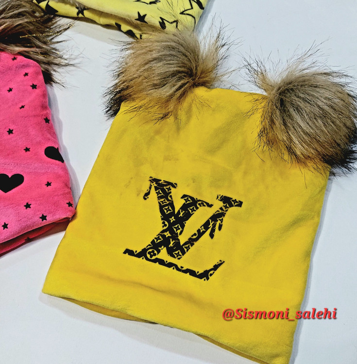 کلاه مخمل داخل پشمی