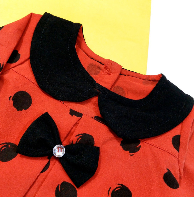 سارافون یقه دار دخترانه