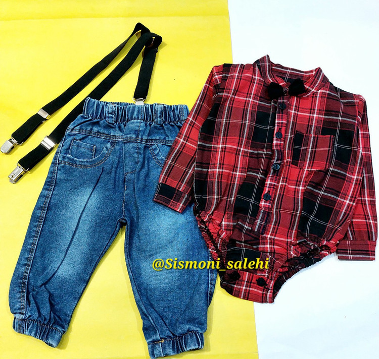 ست بادی , شلوار , ساس بند بچگانه