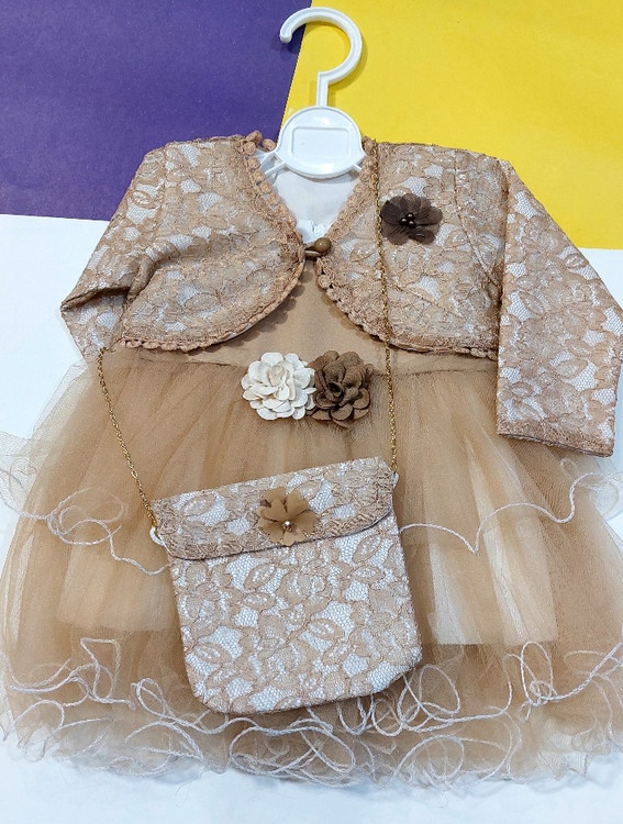 تور عروس همراه با کت گیپور