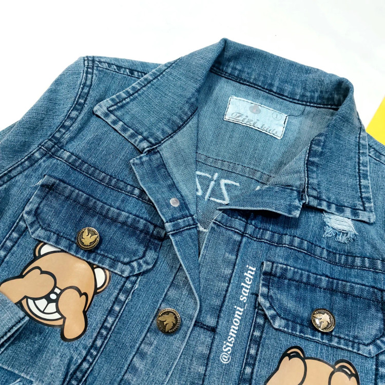 کت و شلوار جین بچگانه