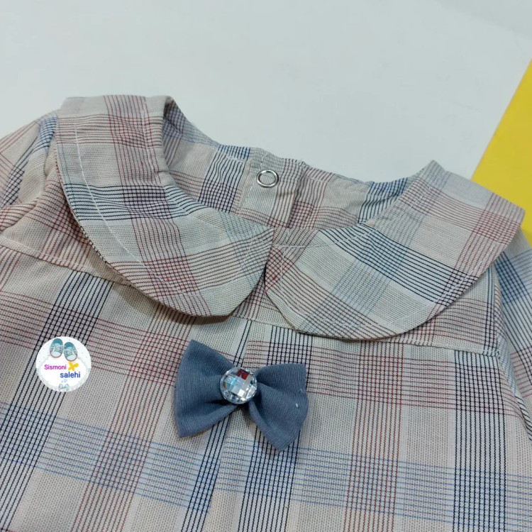 پیراهن نخی دخترانه